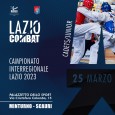 CAMPIONATO INTERREGIONALE LAZIO 2023 – Cadets/Junior Luogo: Palazzetto dello sport – Via Cristoforo Colombo, 15 – 04028 Minturno – Scauri (LT) SABATO 25 Marzo: (Massimo 200 iscritti) CADETS – 2009/2011...